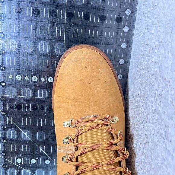 Timberland Groveton Alpine Men Size 13 6918B Brown Wheat Nubuck Leather Boot - Picture 14 of 14